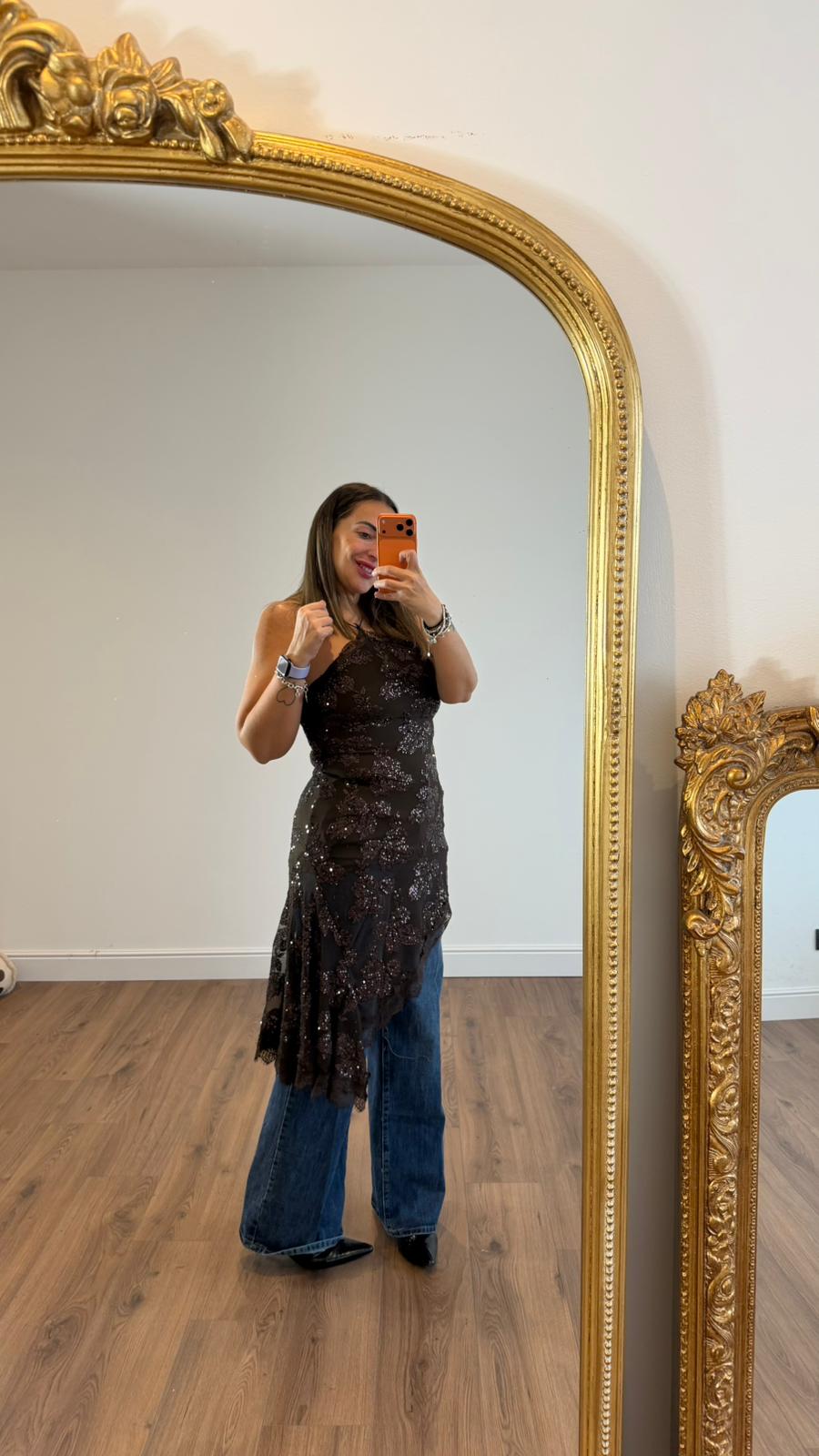 ABITO/TOP PAILLETTES 27623 NEW