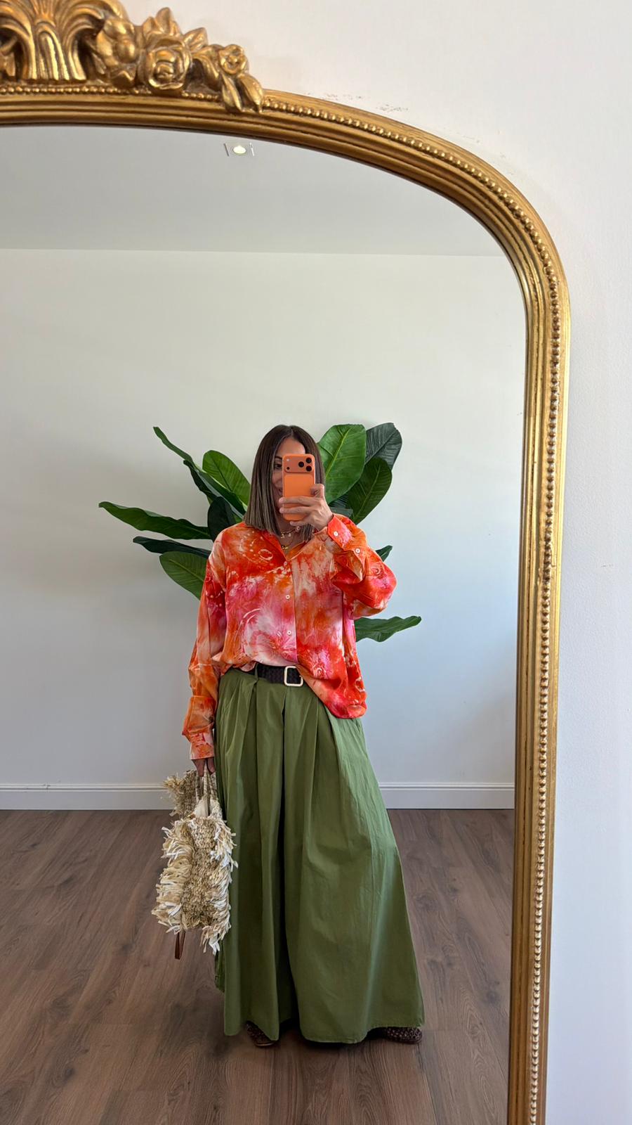 PANTALONE VERDE 33637 NEW
