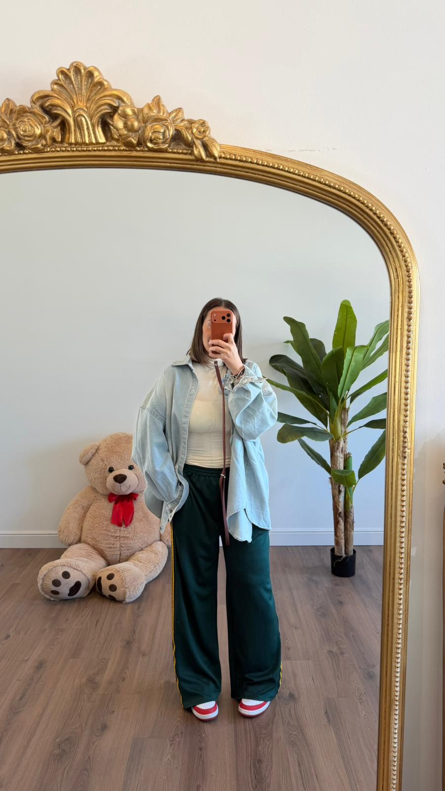 PANTALONE VERDE RIGHE GIALLE NEW