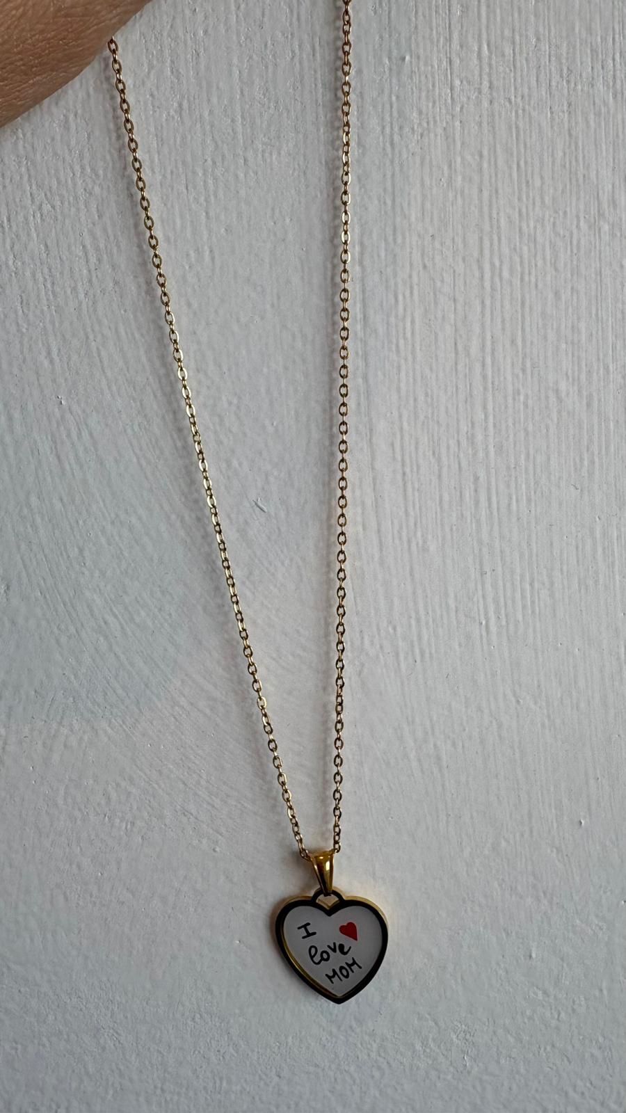 COLLANA I LOVE MOM NEW