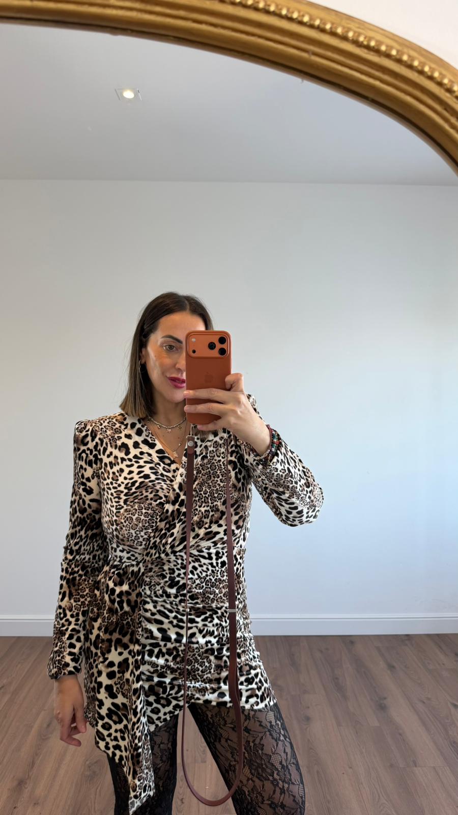 ABITO LEOPARDATO 22611 NEW