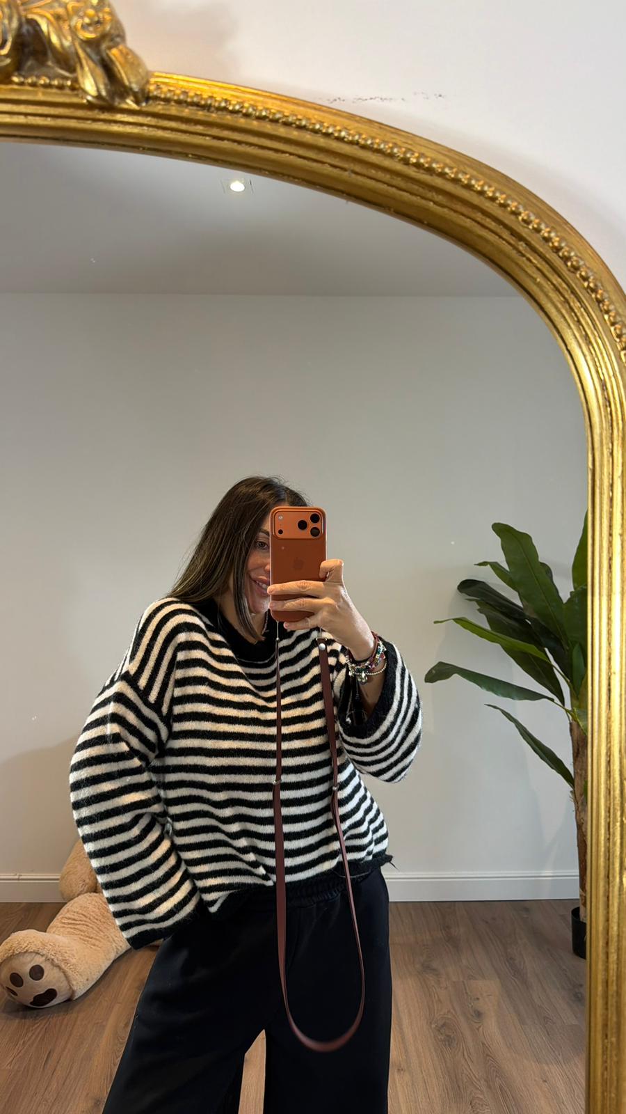 MAGLIONE A RIGHE 23038 NEW