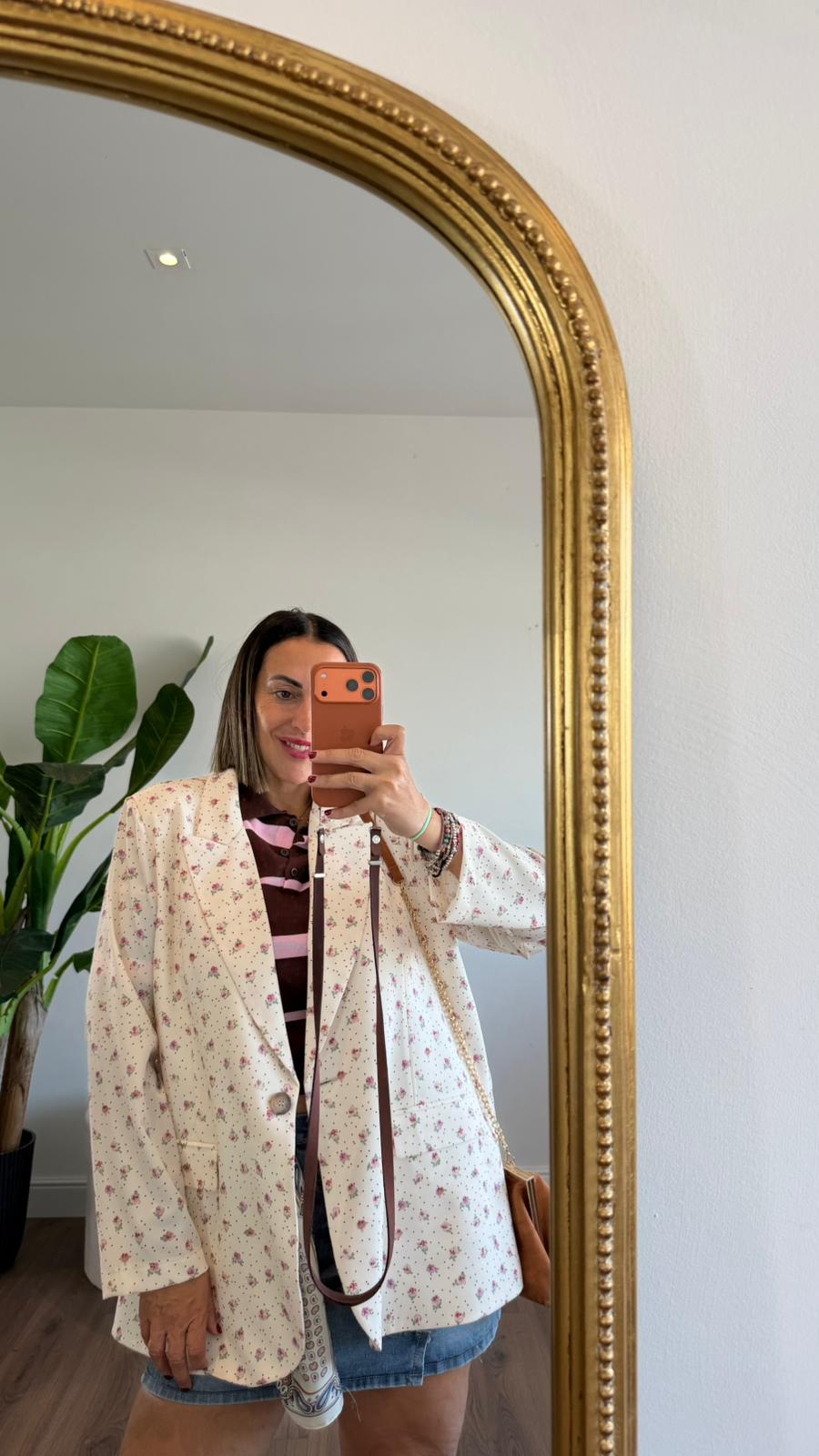BLAZER A FIORI 149a SUSY STAR NEW
