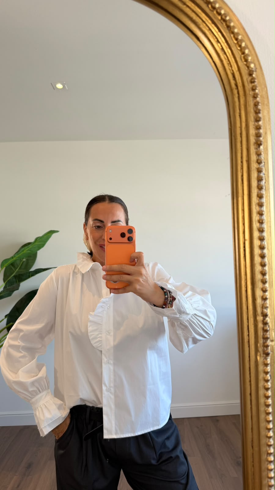 CAMICIA BIANCA ISABEL HAVEONE R025 NEW