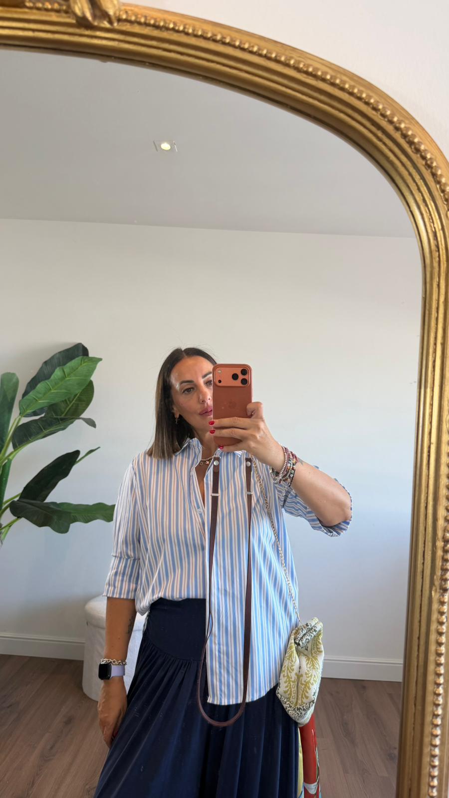CAMICIA BIANCA/AZZURRA 50320 NEW