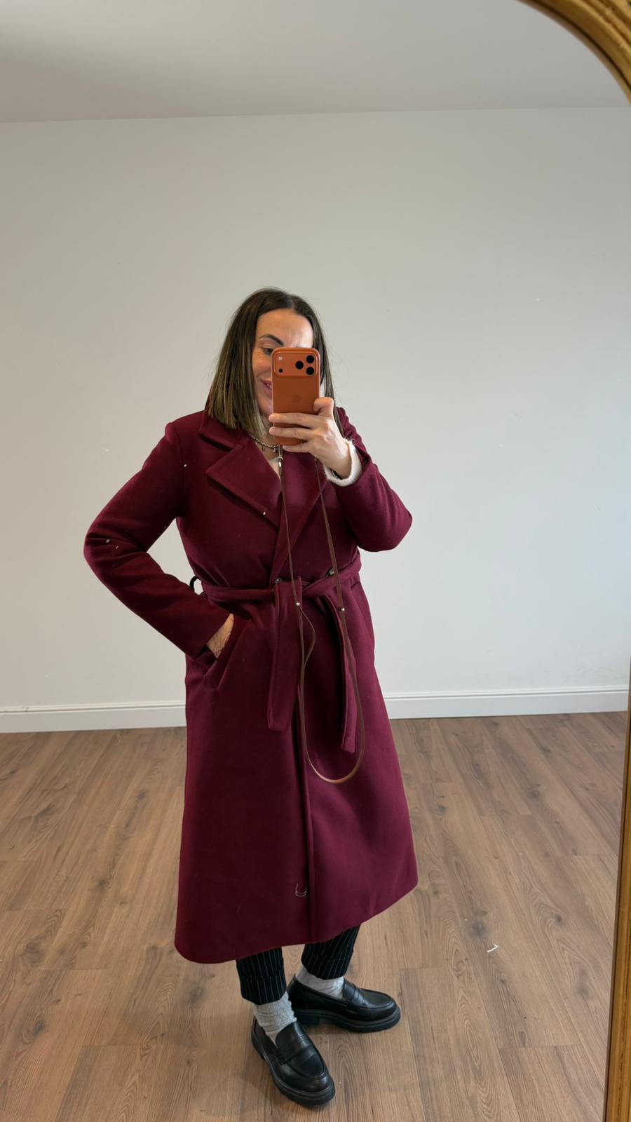 CAPPOTTO CON CINTURA 9105 NEW