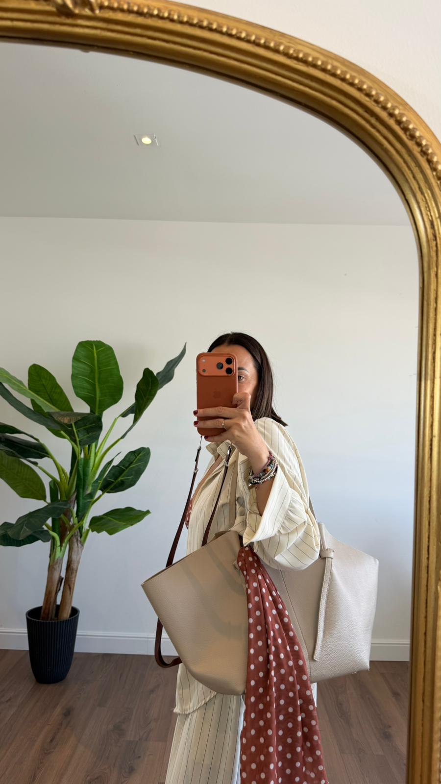 BORSA BEIGE 58159 NEW