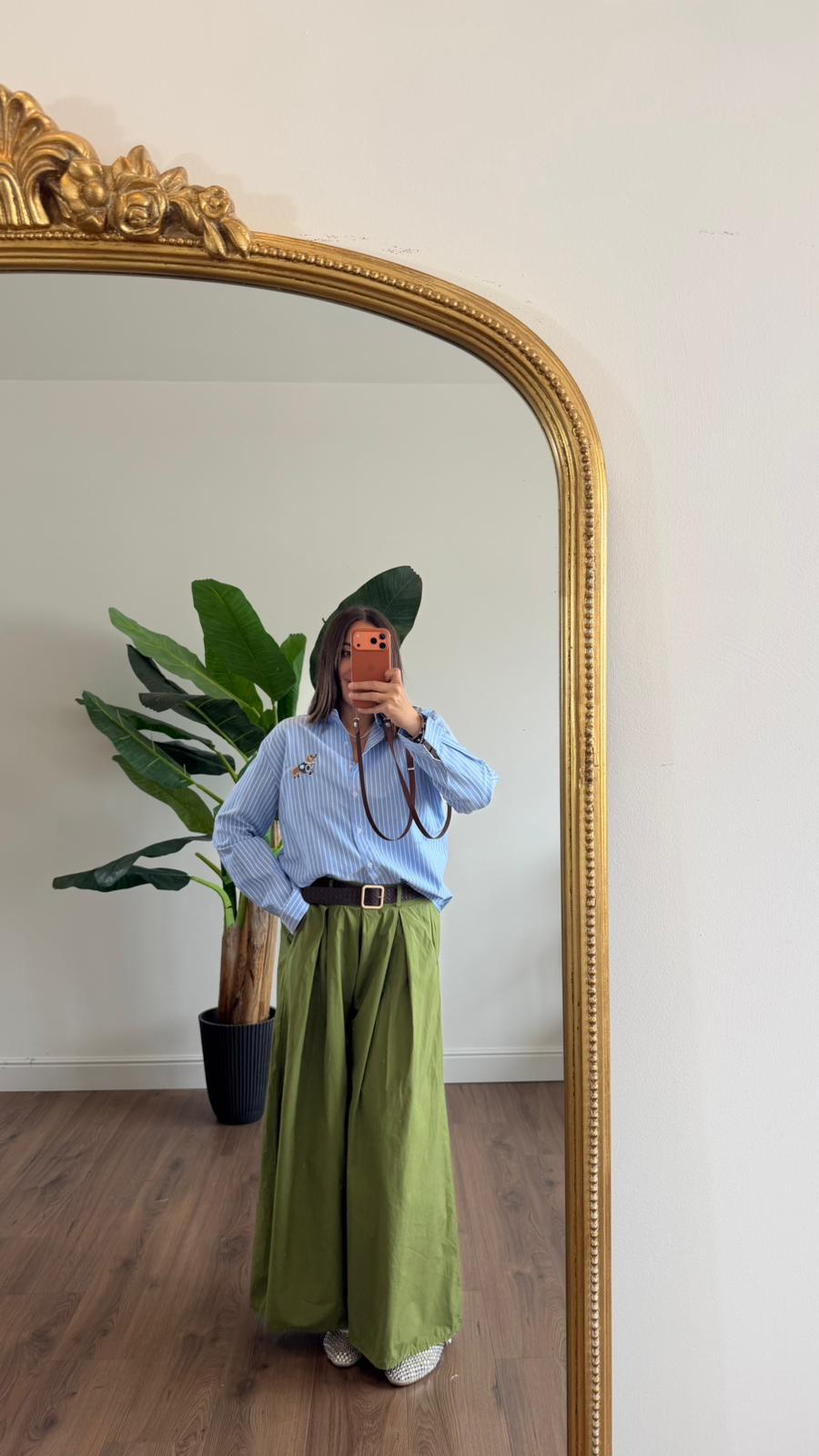 PANTALONE GREEN 97802 NEW