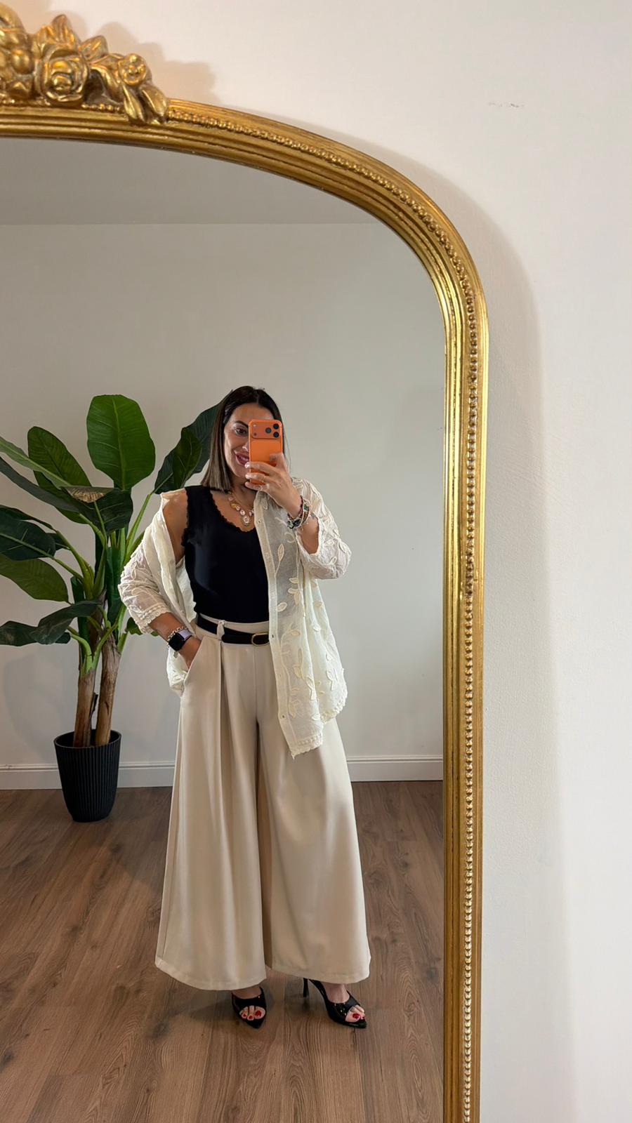 PANTALONE BEIGE 24047 NEW