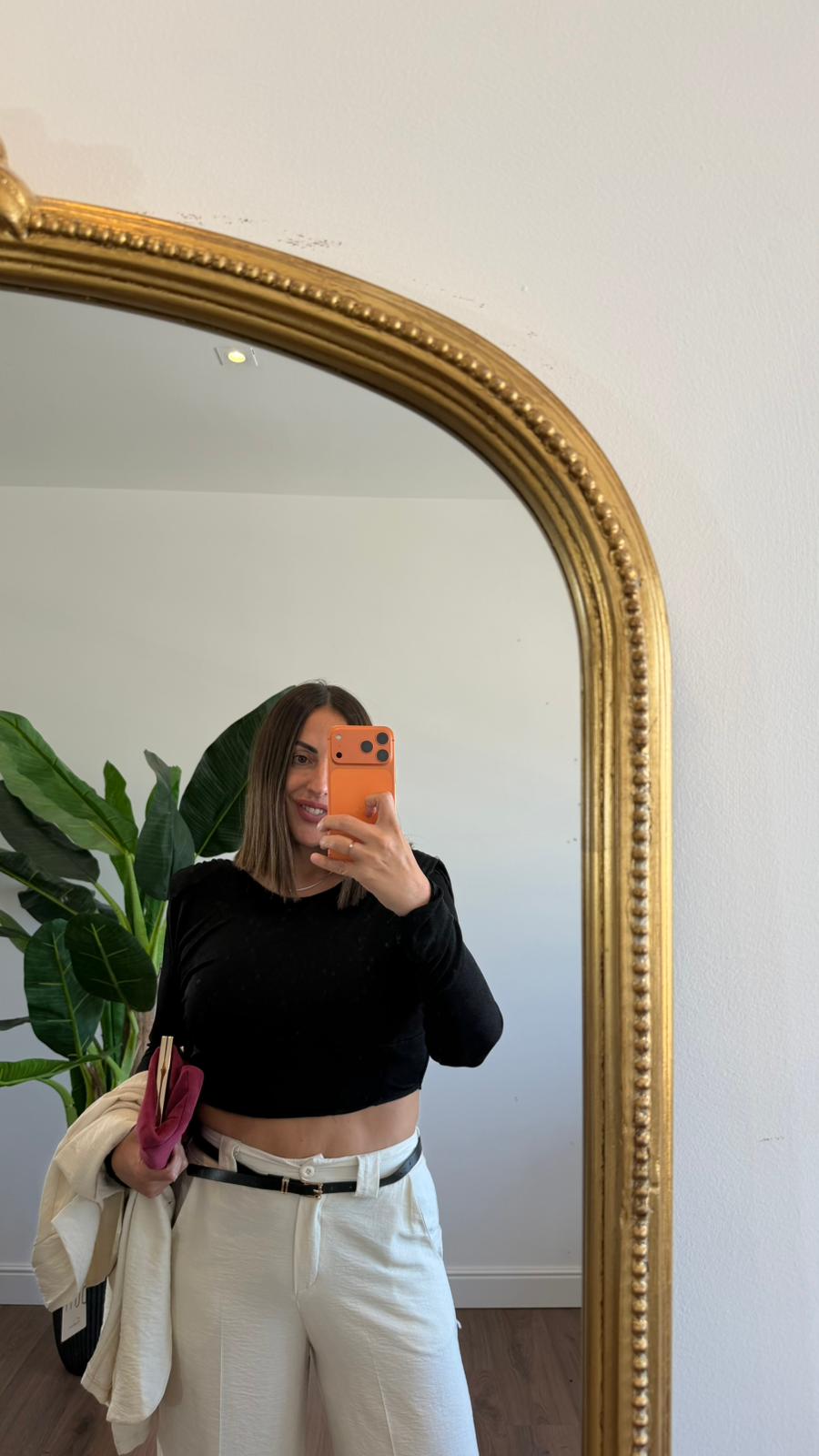 TOP NERO 77011 NEW