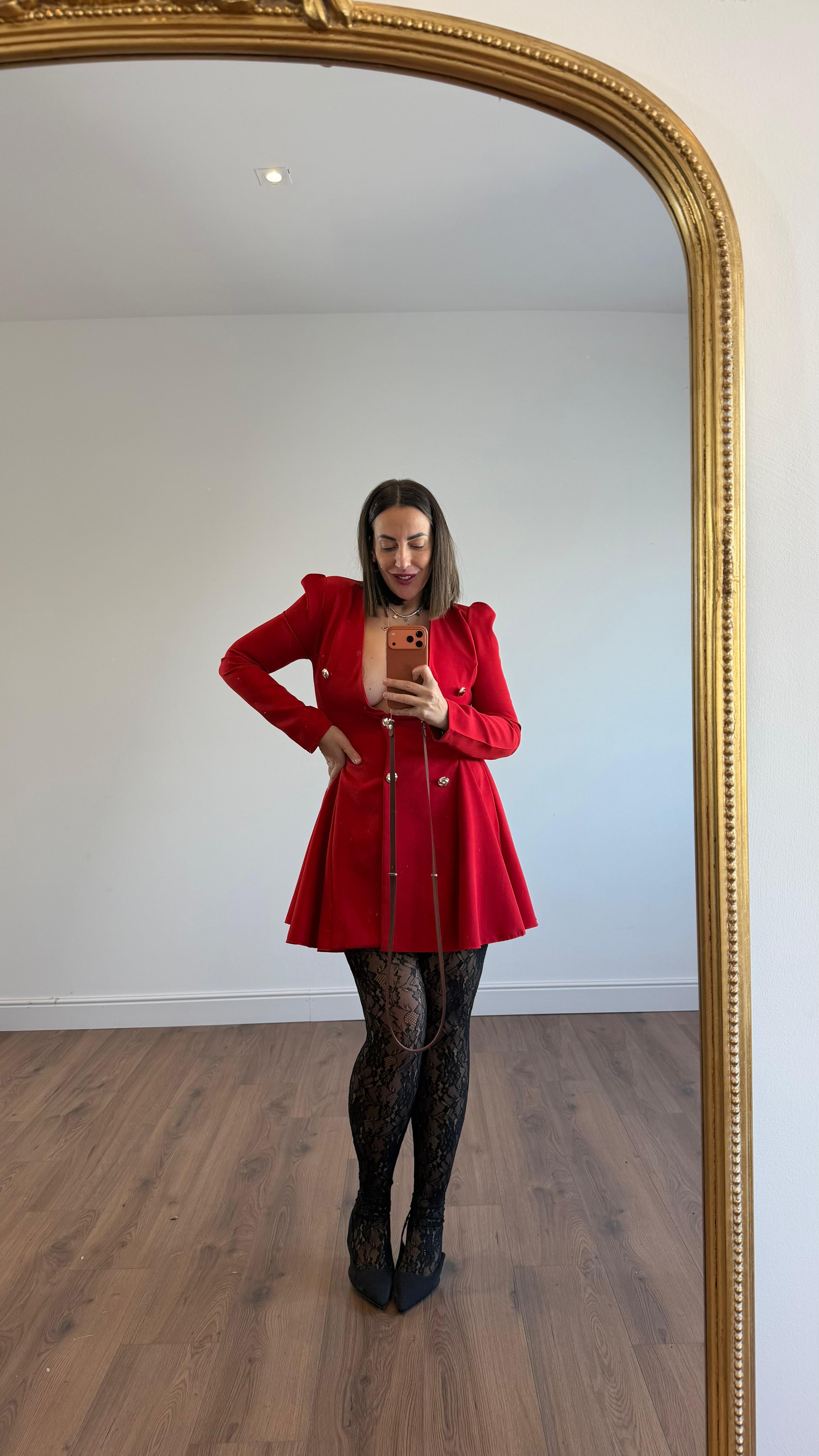 ABITO CON BOTTONI DORATI 26981 NEW