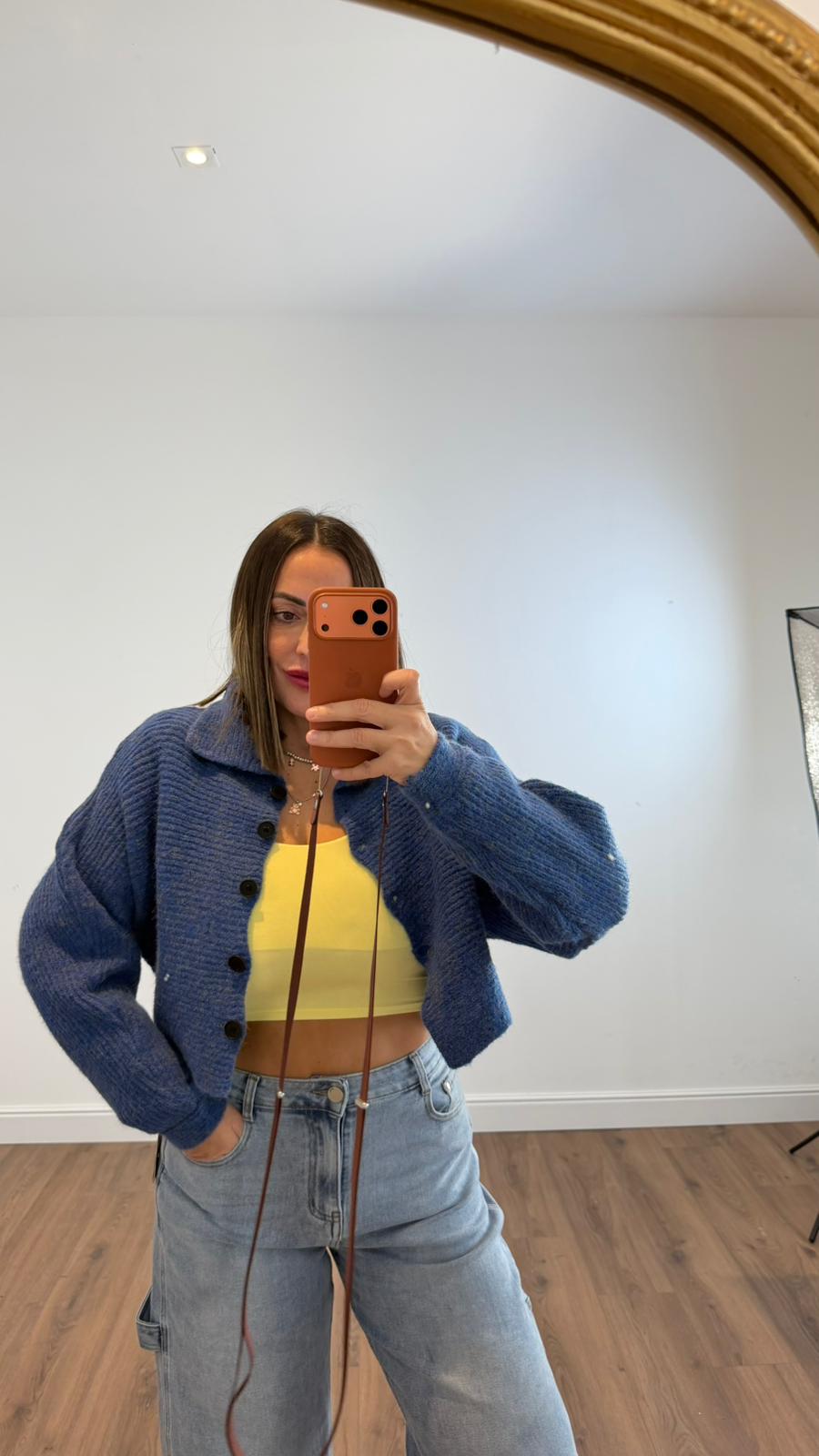 CARDIGAN MAGLIONE W45765 NEW