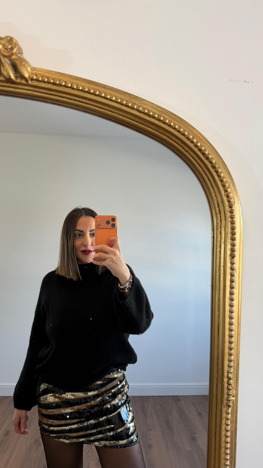 GONNA PAILLETTES J24403 NEW