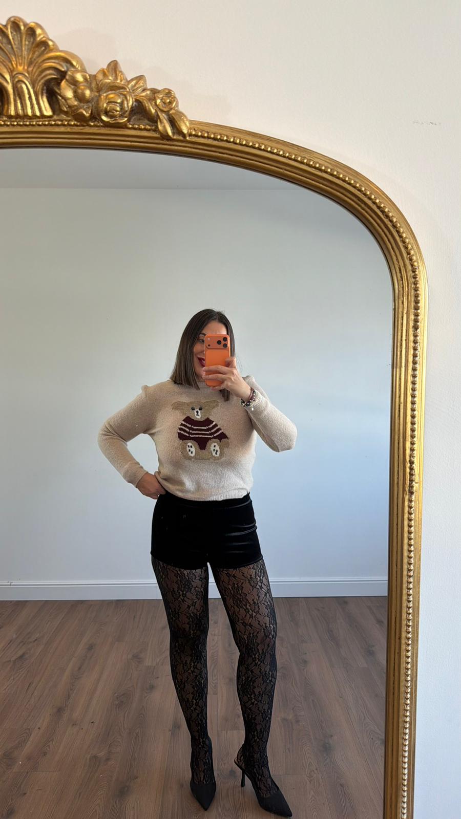 PANTALONCINO IN VELLUTO 45128 NEW