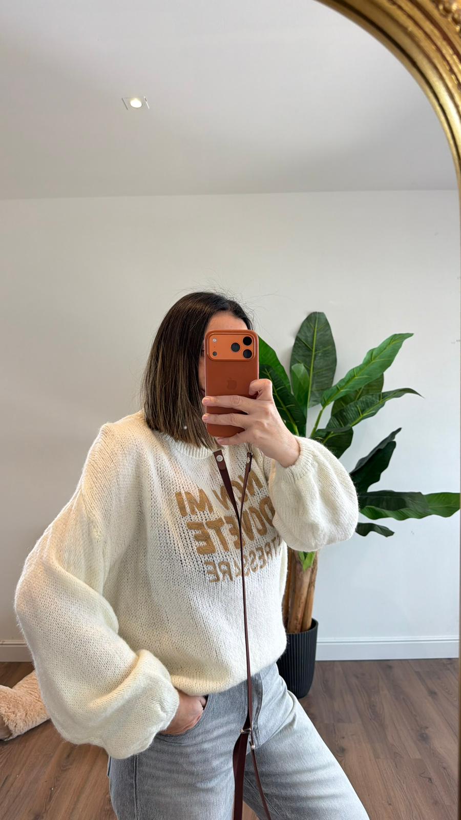 MAGLIONE "NON MI DOVETE STRESSARE" 3591 NEW