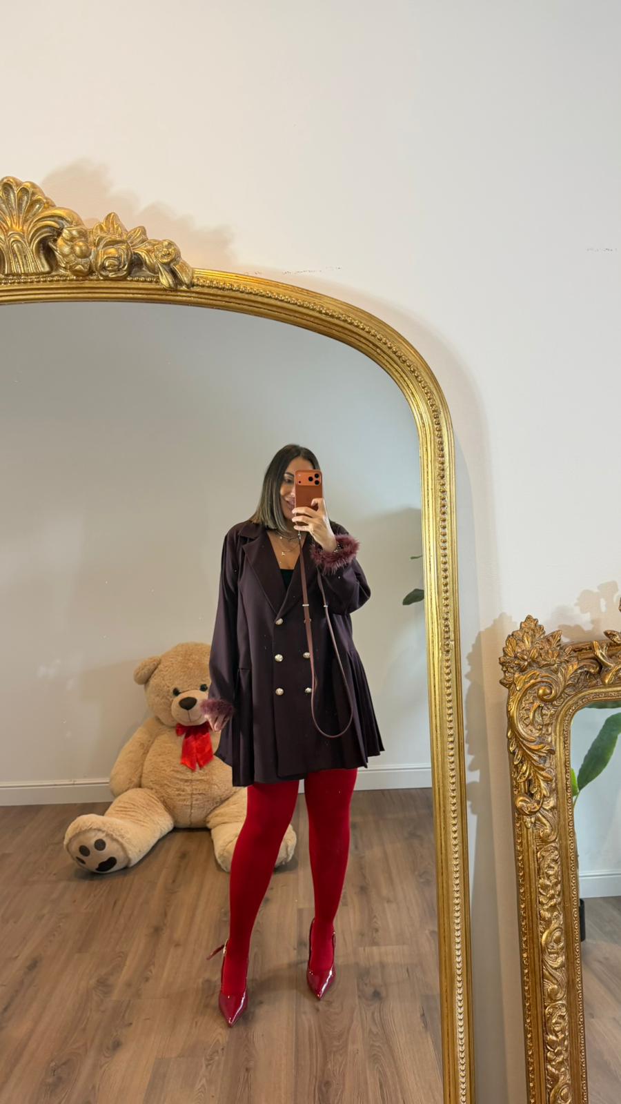 ABITO CON PIUME 15887 NEW