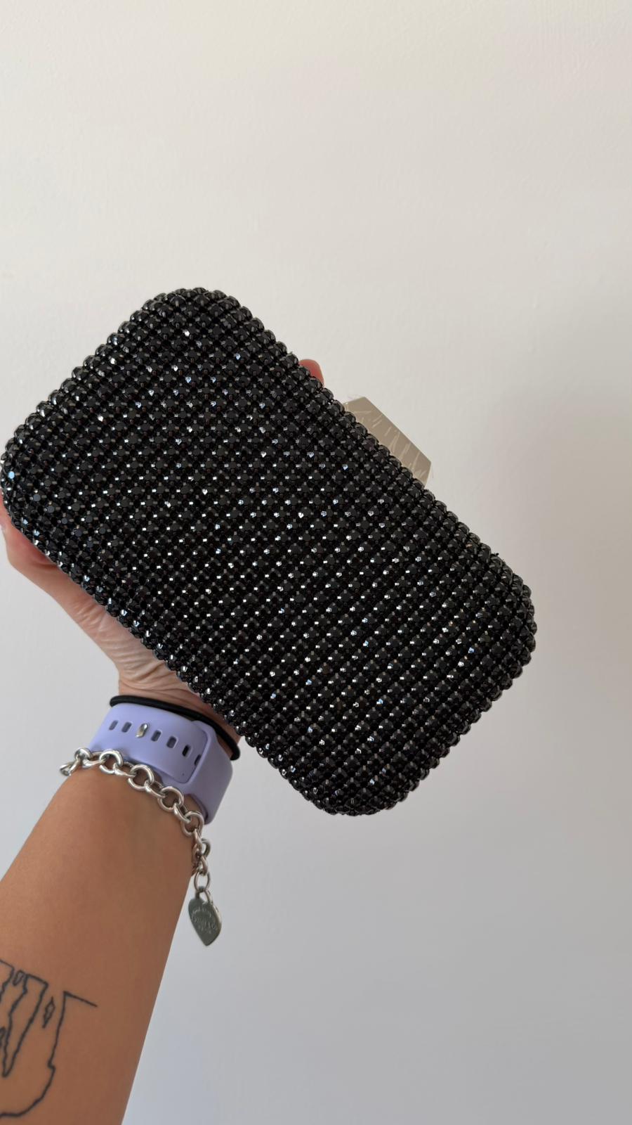 POCHETTE RIGIDA STRASS Z8143 NEW