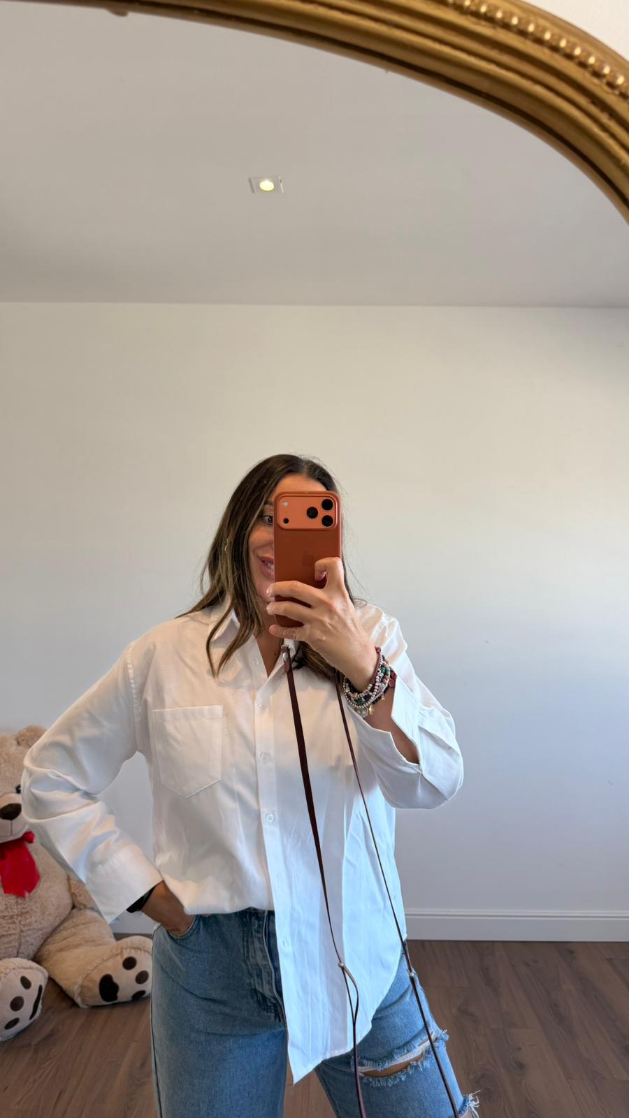 CAMICIA BIANCA OVER 17117 NEW