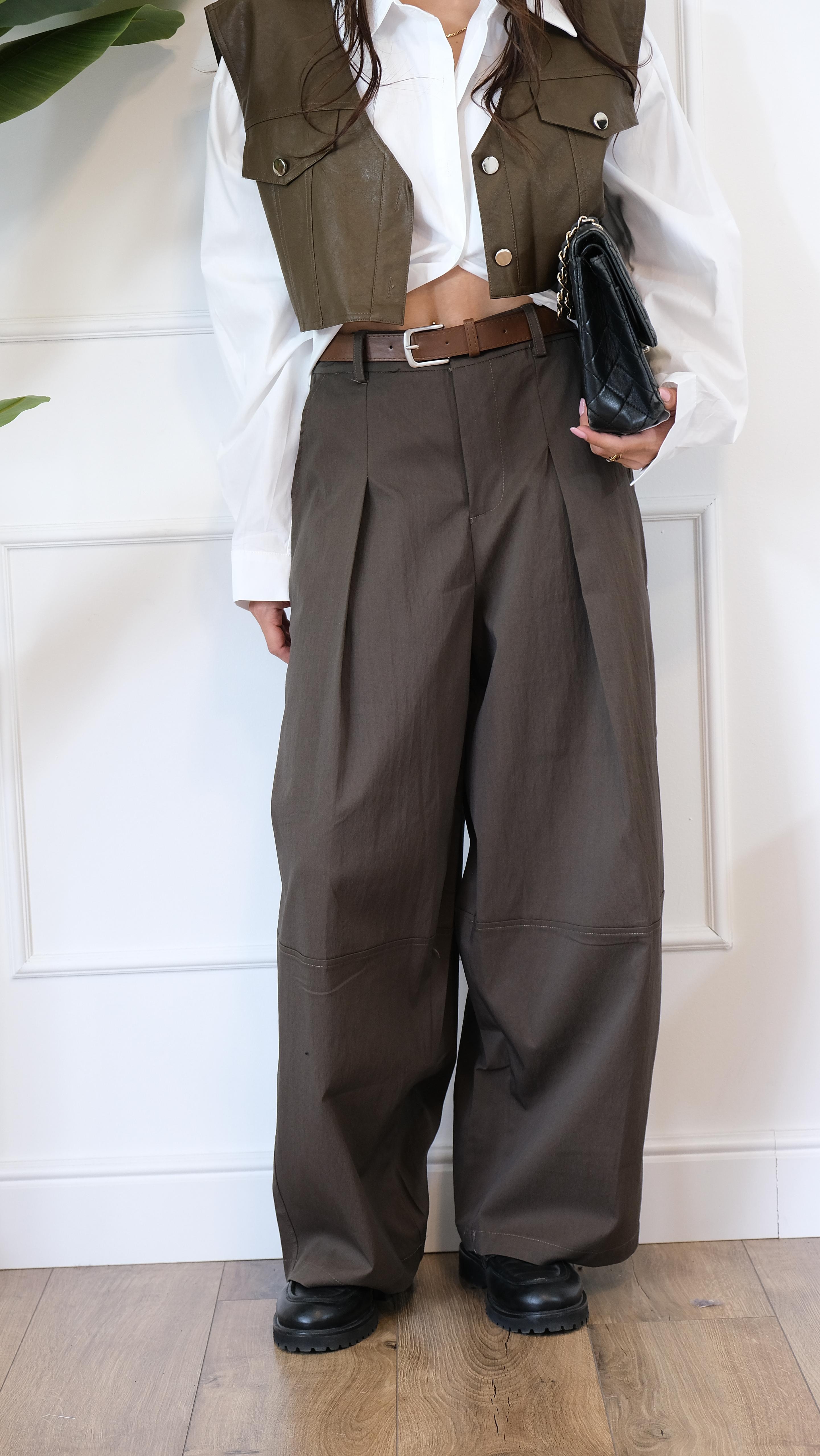 PANTALONE CON CINTURA 15746 NEW