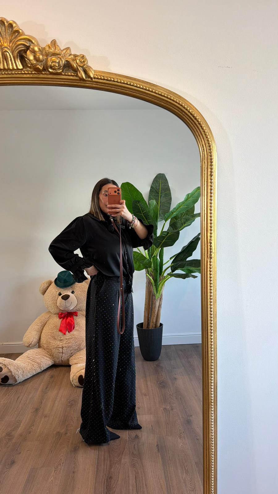 PANTALONE STRASS 12377 NEW