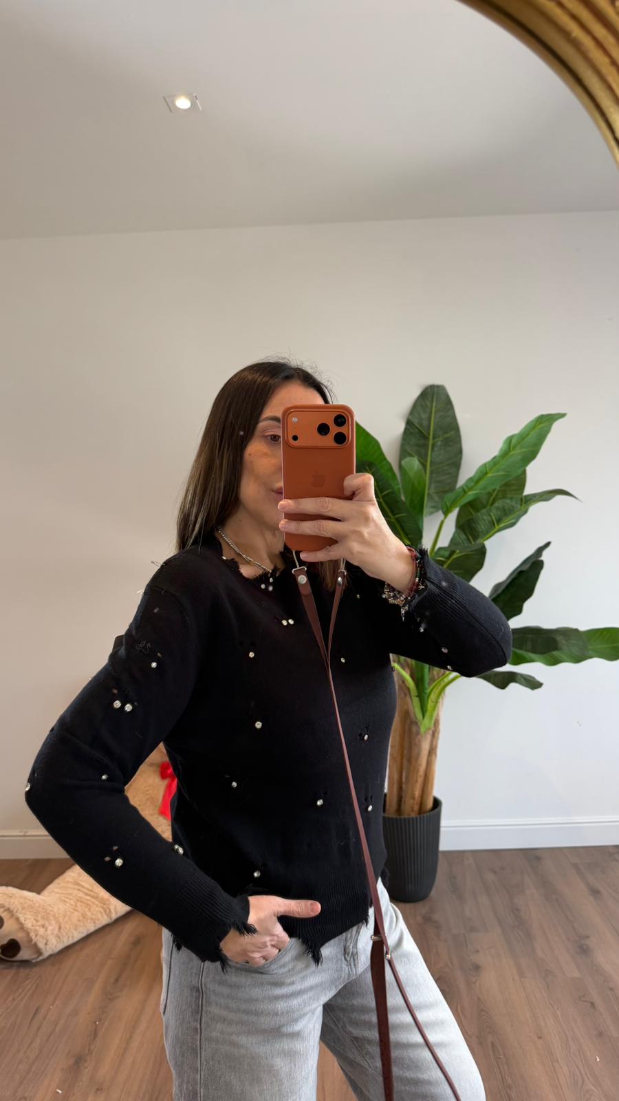 MAGLIONCINO STRASS 7268 NEW