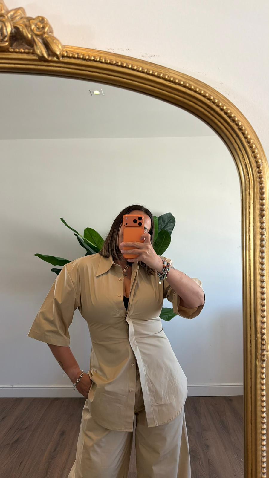 CAMICIA BEIGE ADA NEW