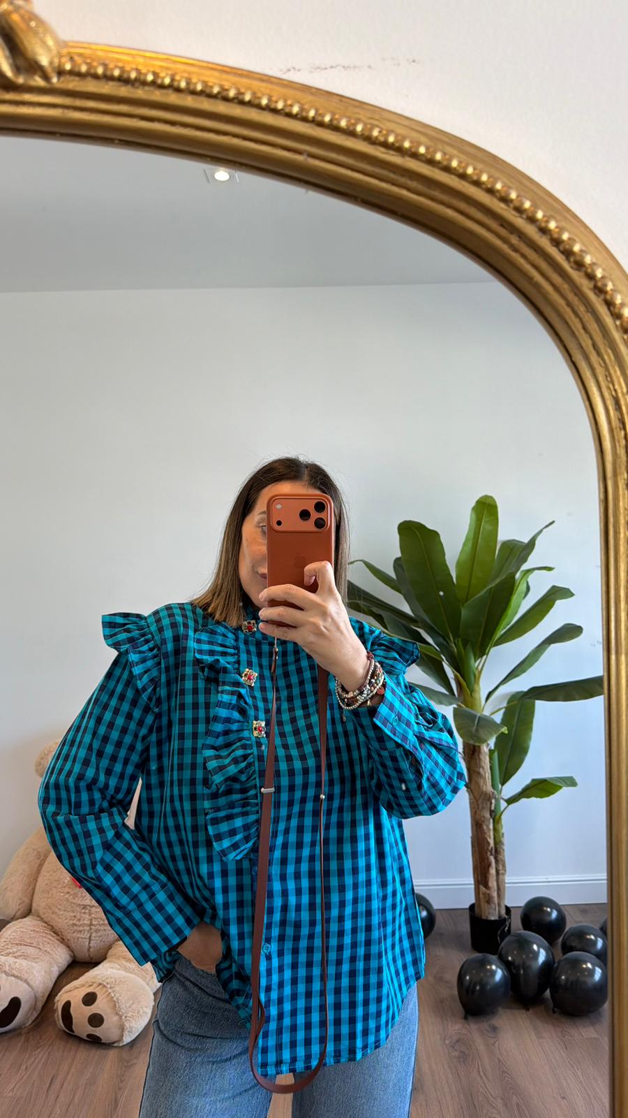 CAMICETTA A QUADRI H7768 NEW