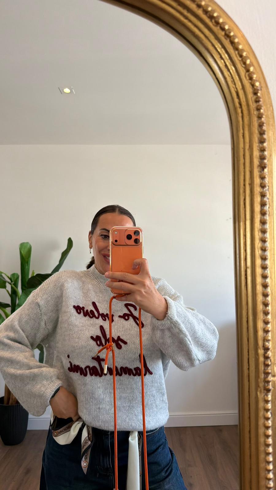 MAGLIONE" IO VOLEVO SOLO LAMENTARMI" 4579 NEW