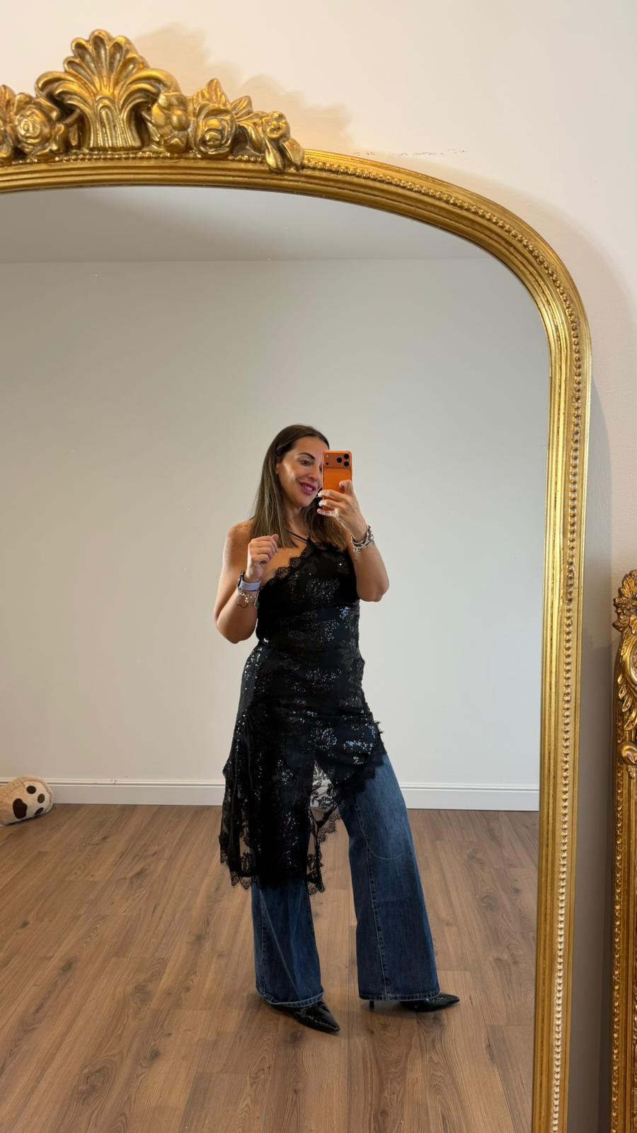 ABITO/TOP PAILLETTES 27623 NEW