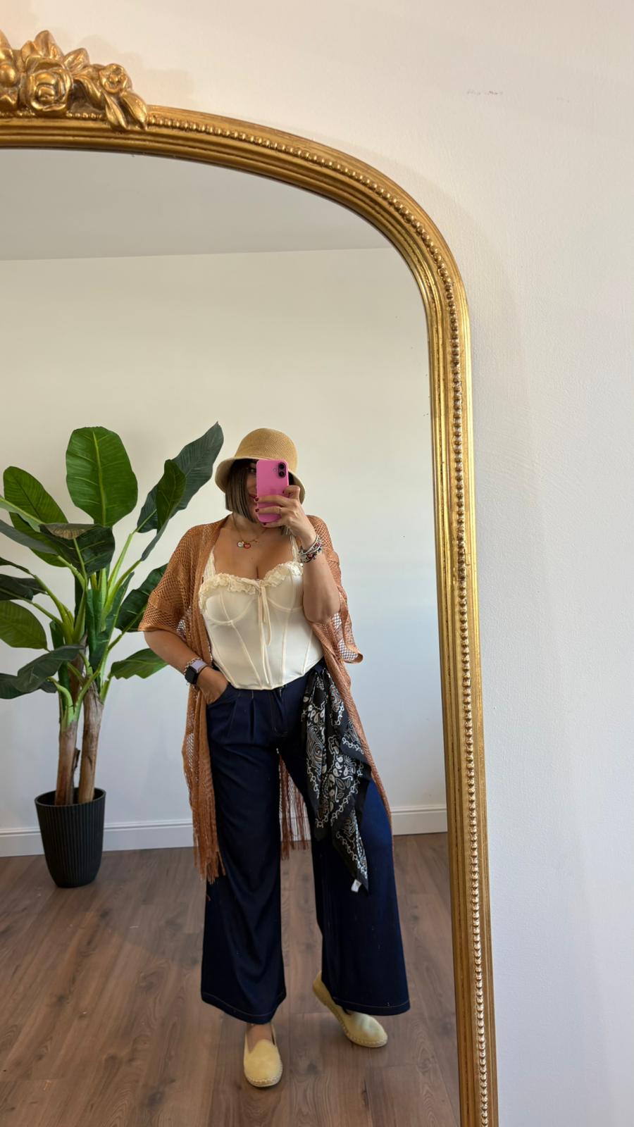 JEANS WIDE LEG 32552 NEW