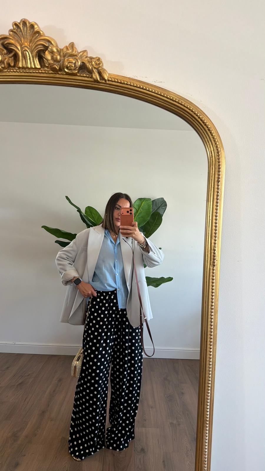 PANTALONE POIS 260458 NEW