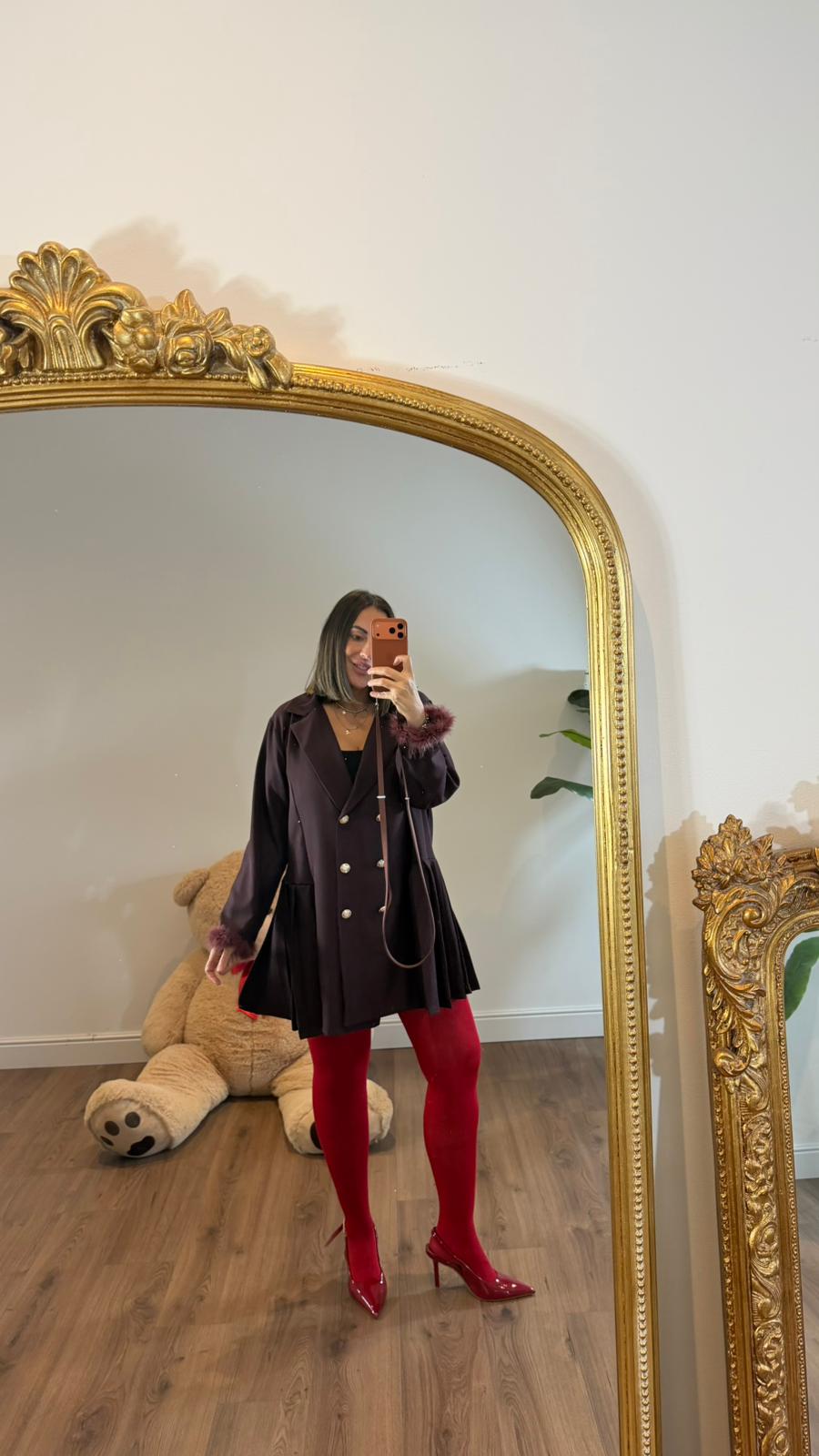 ABITO CON PIUME 15887 NEW