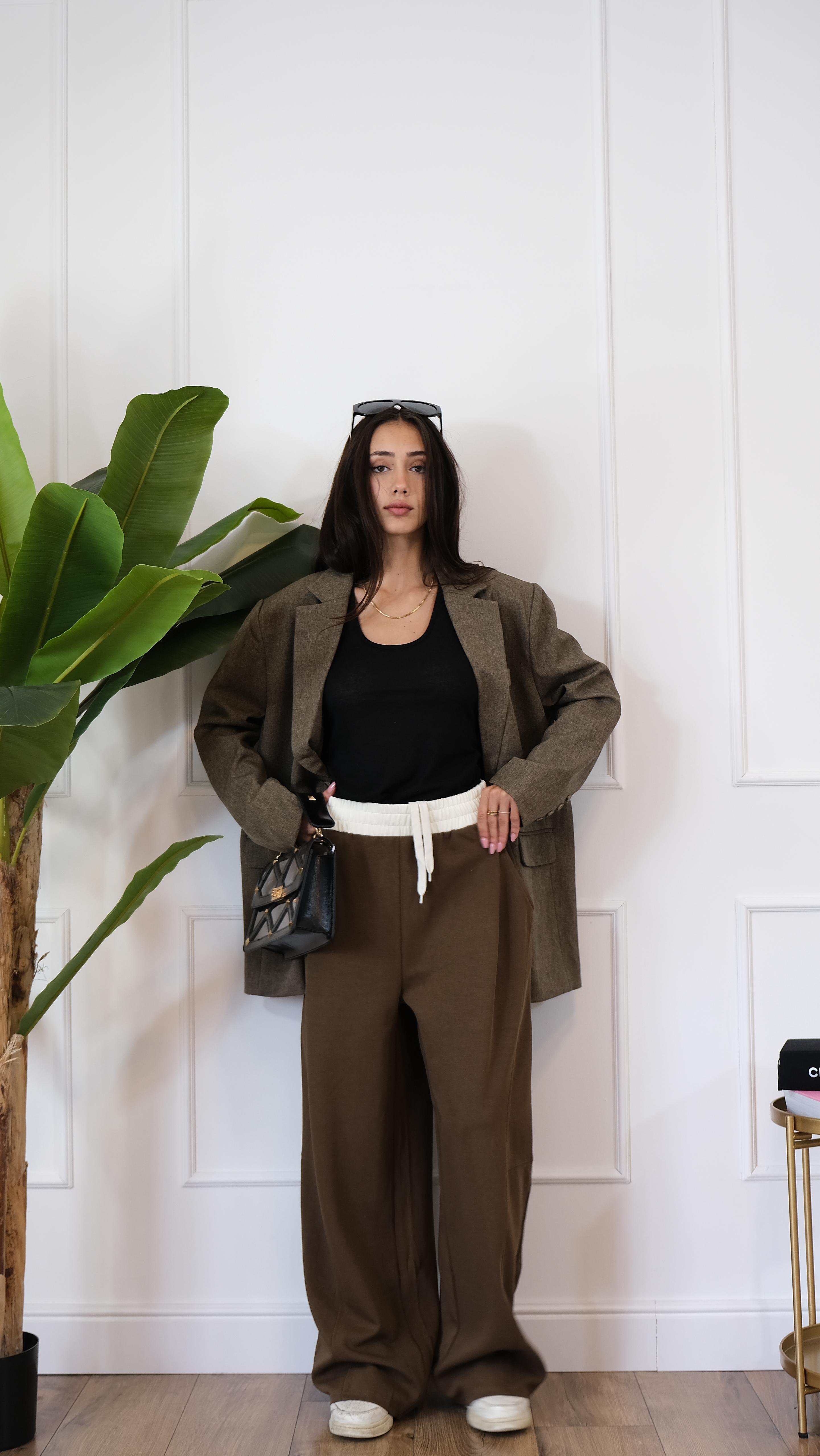 PANTALONE BANDA BIANCA 15719 NEW