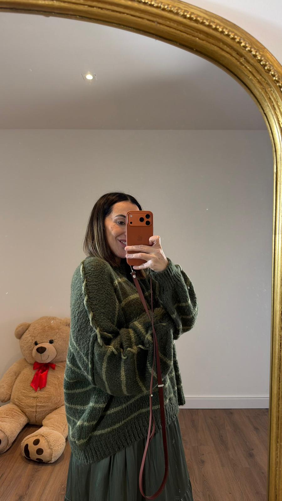 MAXI MAGLIONE POLLY B27008 NEW