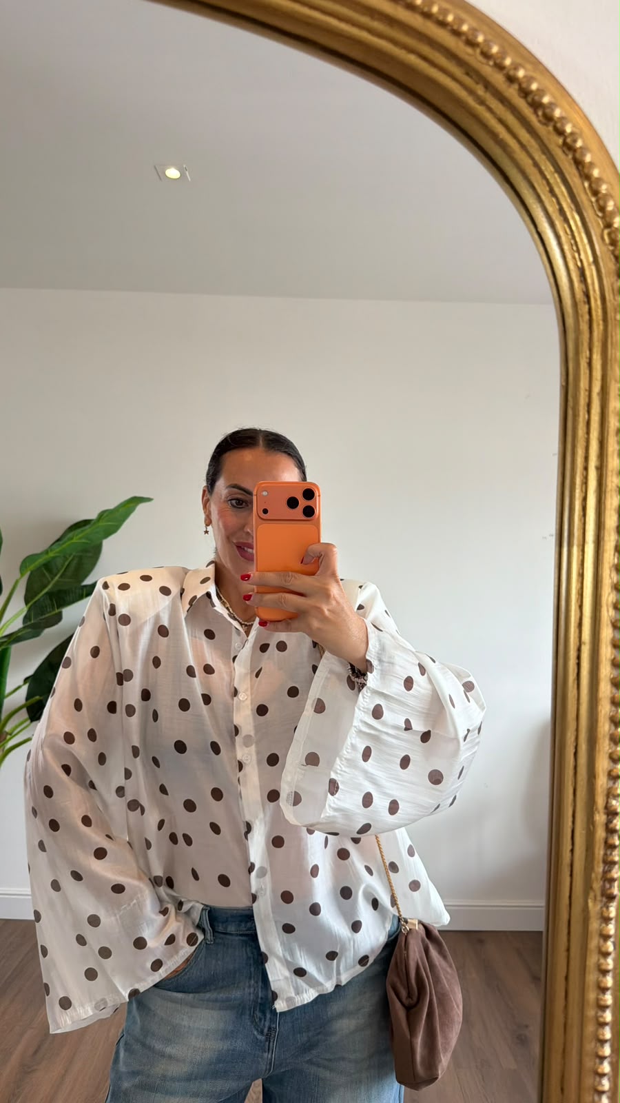 CAMICIA A POIS 0782 NEW