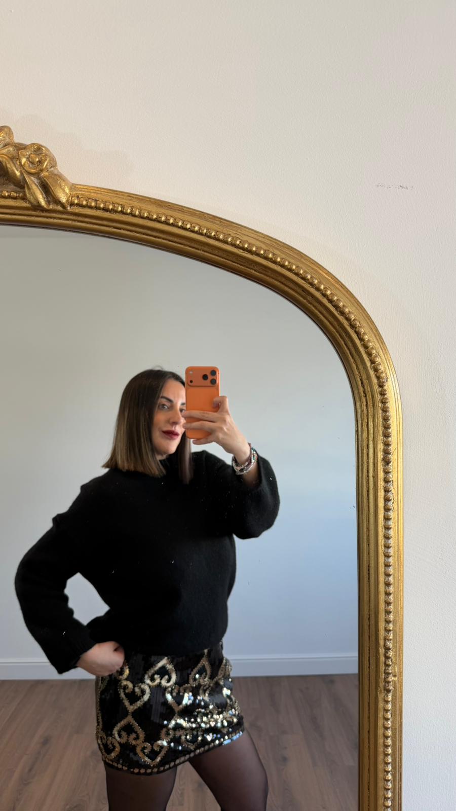 GONNA PAILLETTES J24403 NEW