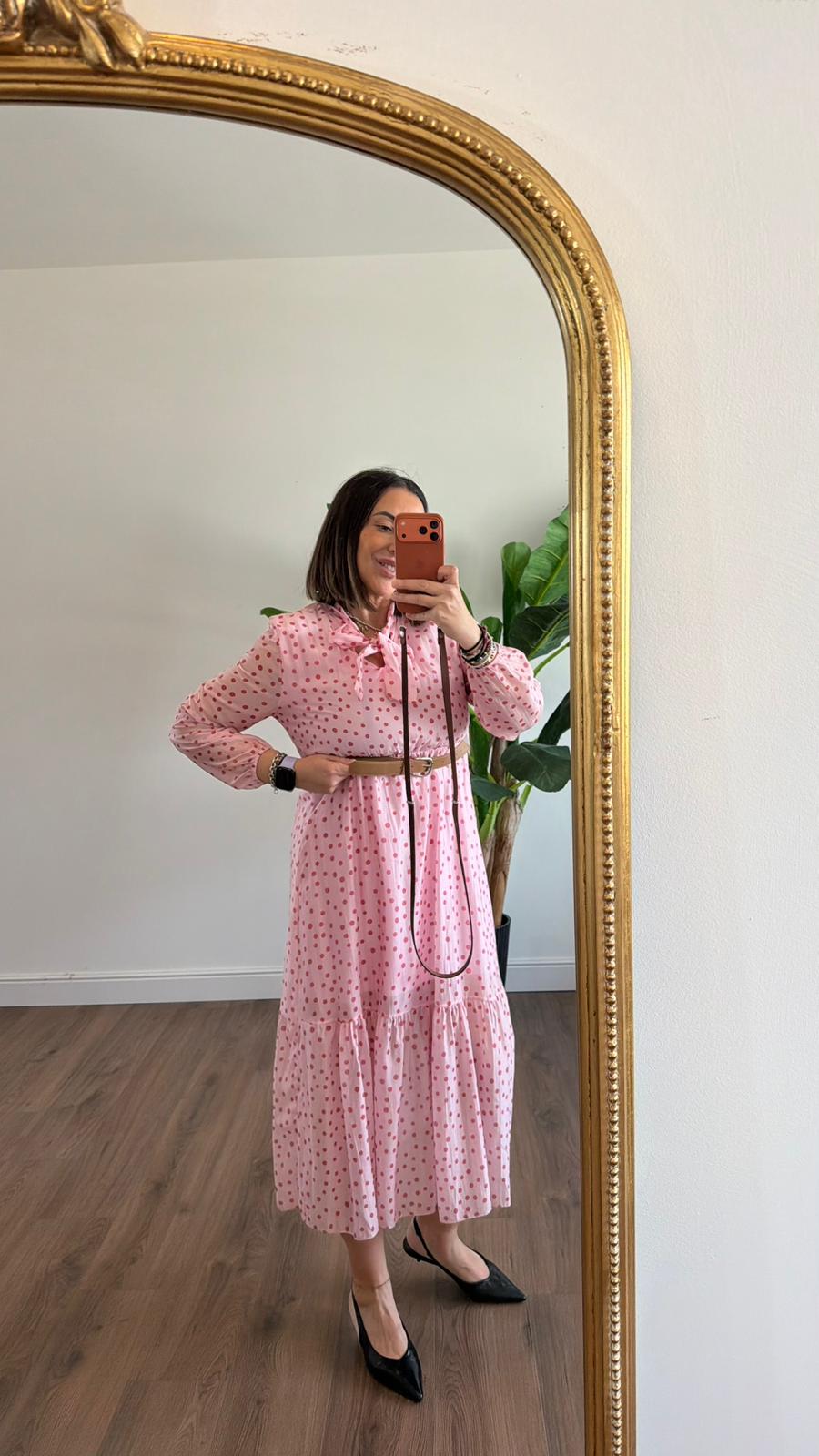 ABITO A POIS 39622 NEW