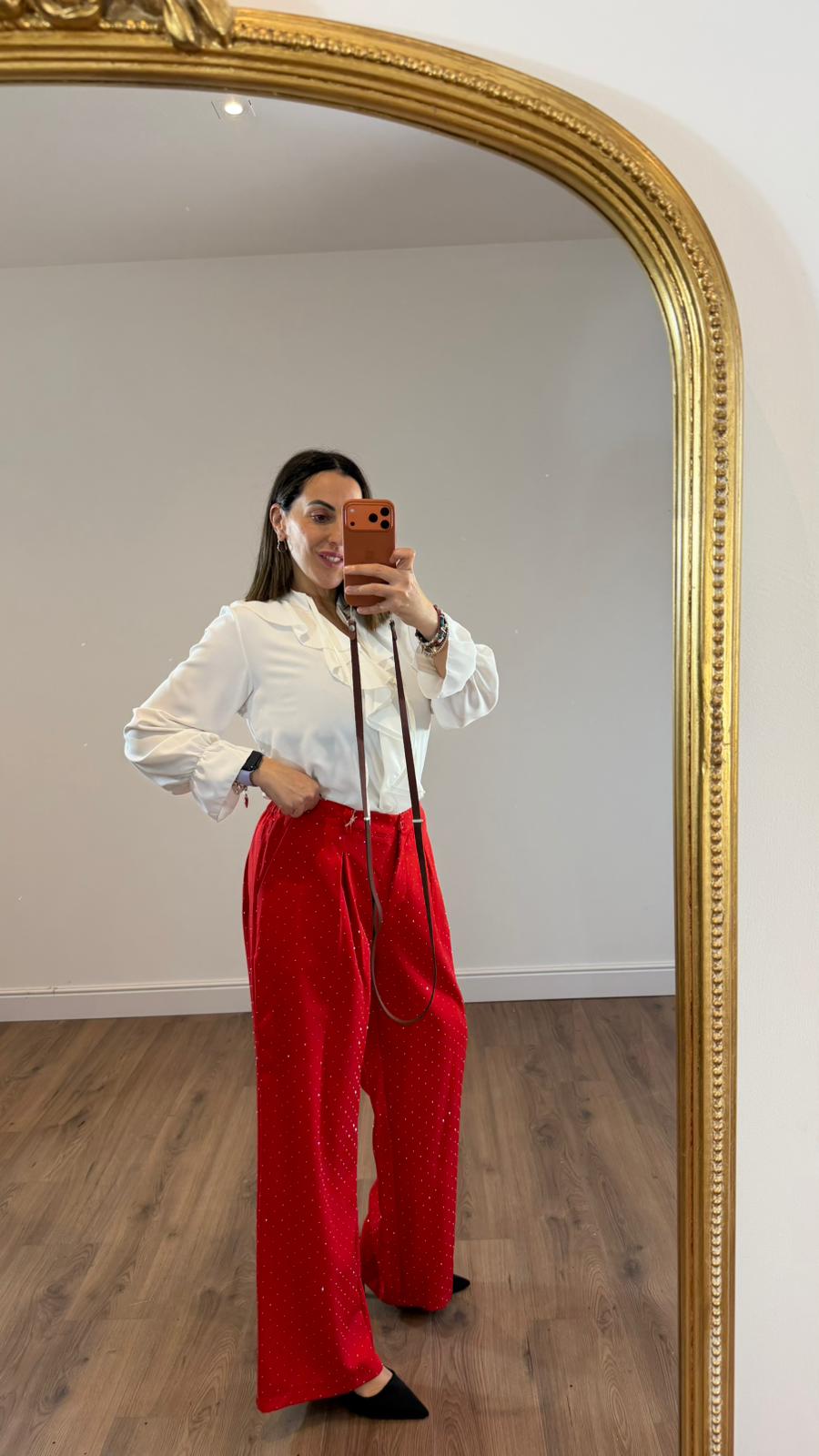 PANTALONI STRASS M12377 NEW