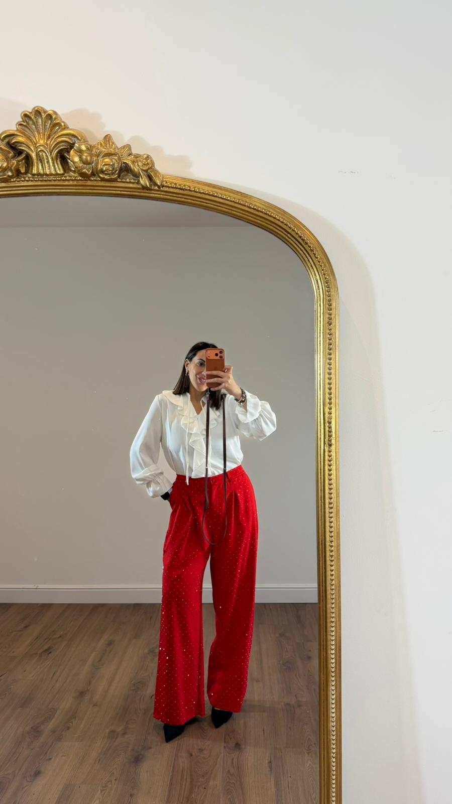 PANTALONI STRASS M12377 NEW