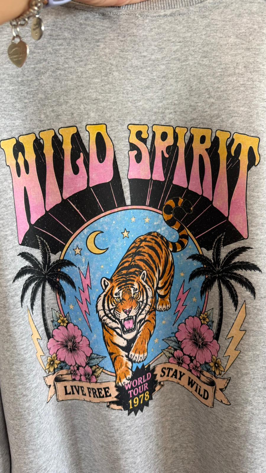 FELPA WILD SPIRIT 0195 VICOLO NEW