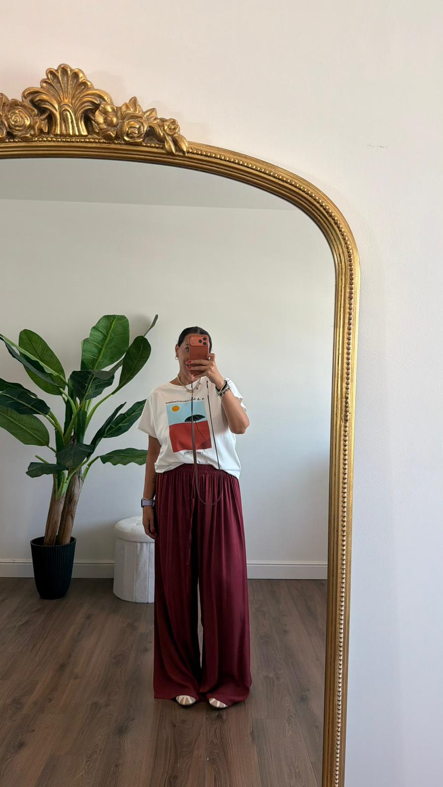 PANTALONE PALAZZO FICO SUSY STAR NEW