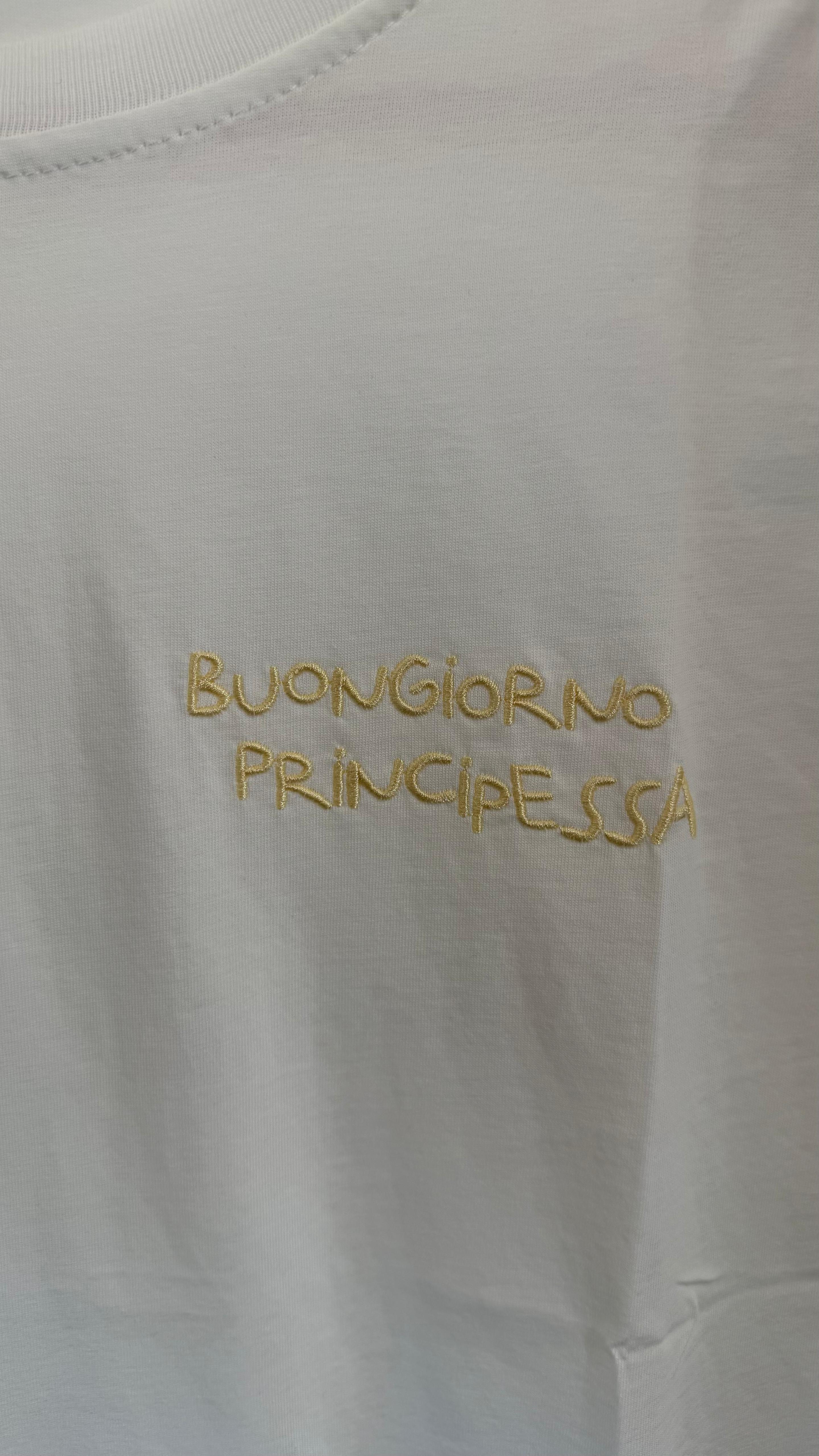 T-SHIRT "BUONGIORNO PRINCIPESSA" 2529 NEW