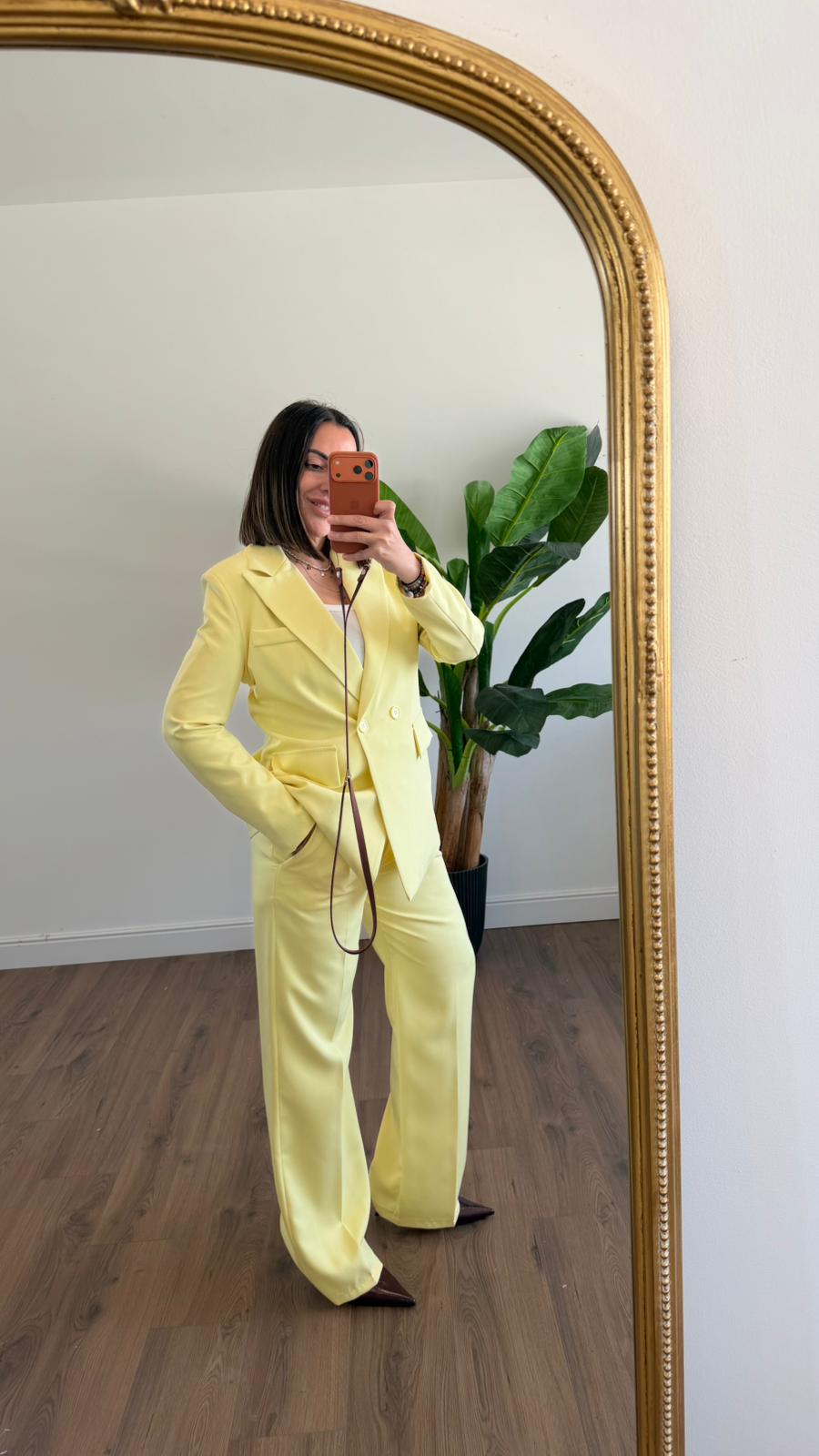 PANTALONE A PALAZZO 3715 NEW