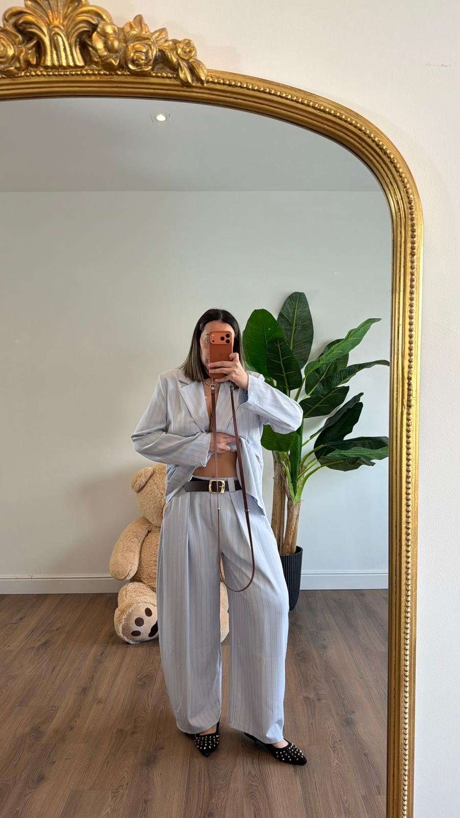 PANTALONE GESSATO VALE 7303 NEW