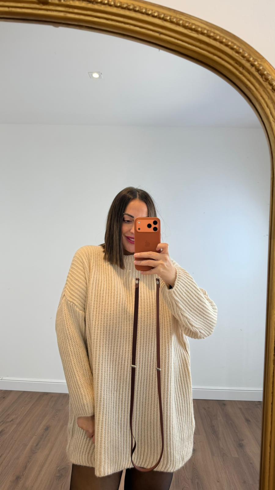 MAXI MAGLIONE CLELIA J25818 NEW