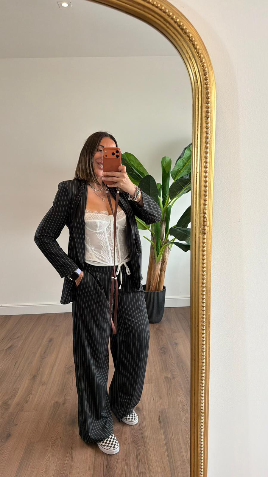 PANTALONE GESSATO 26221 NEW