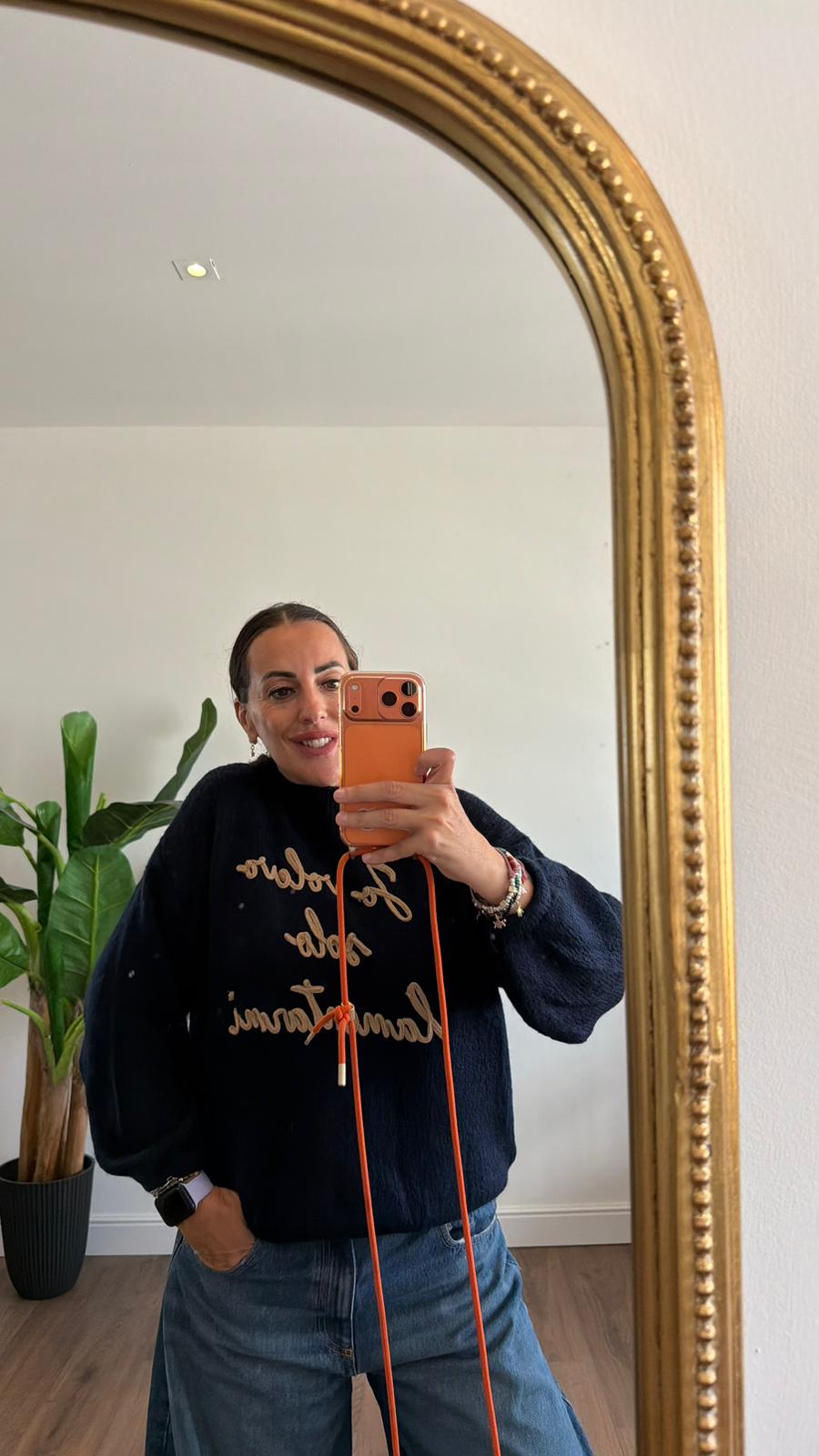MAGLIONE" IO VOLEVO SOLO LAMENTARMI" 4579 NEW