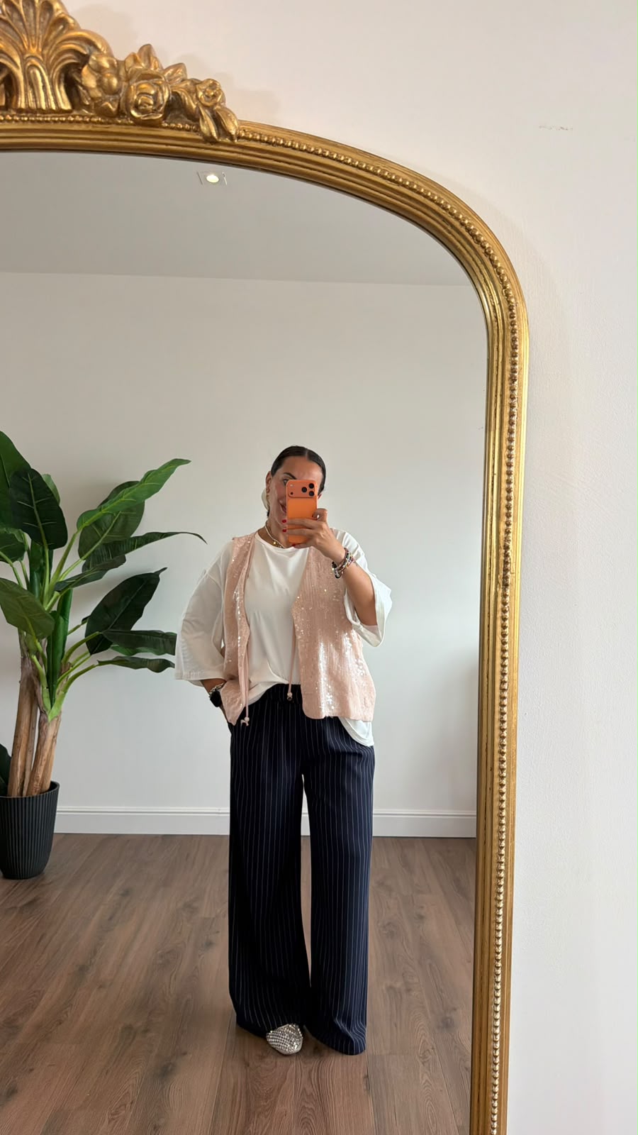 PANTALONE GESSATO BLU 26175 NEW