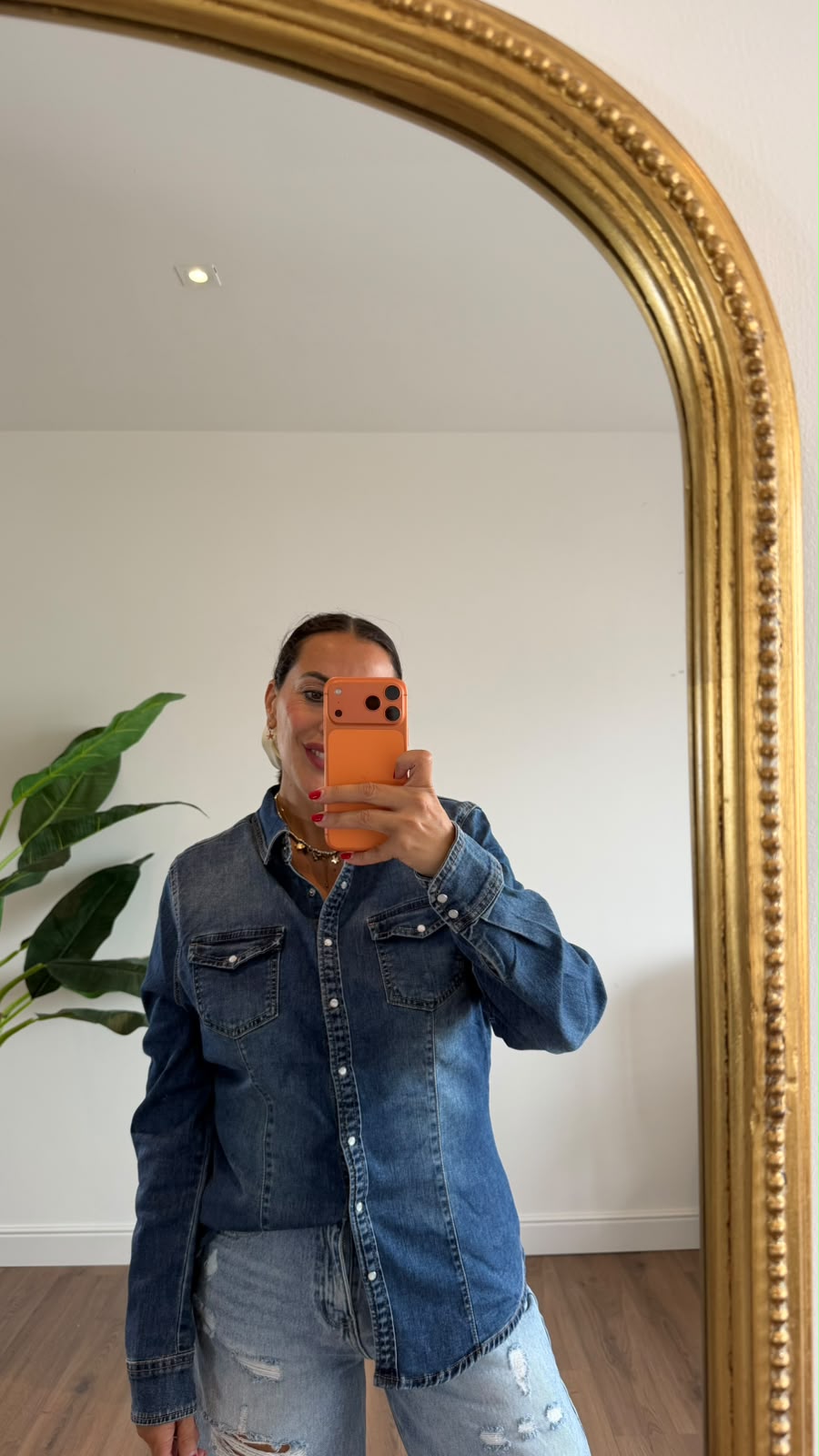 CAMICIA JEANS T815 NEW