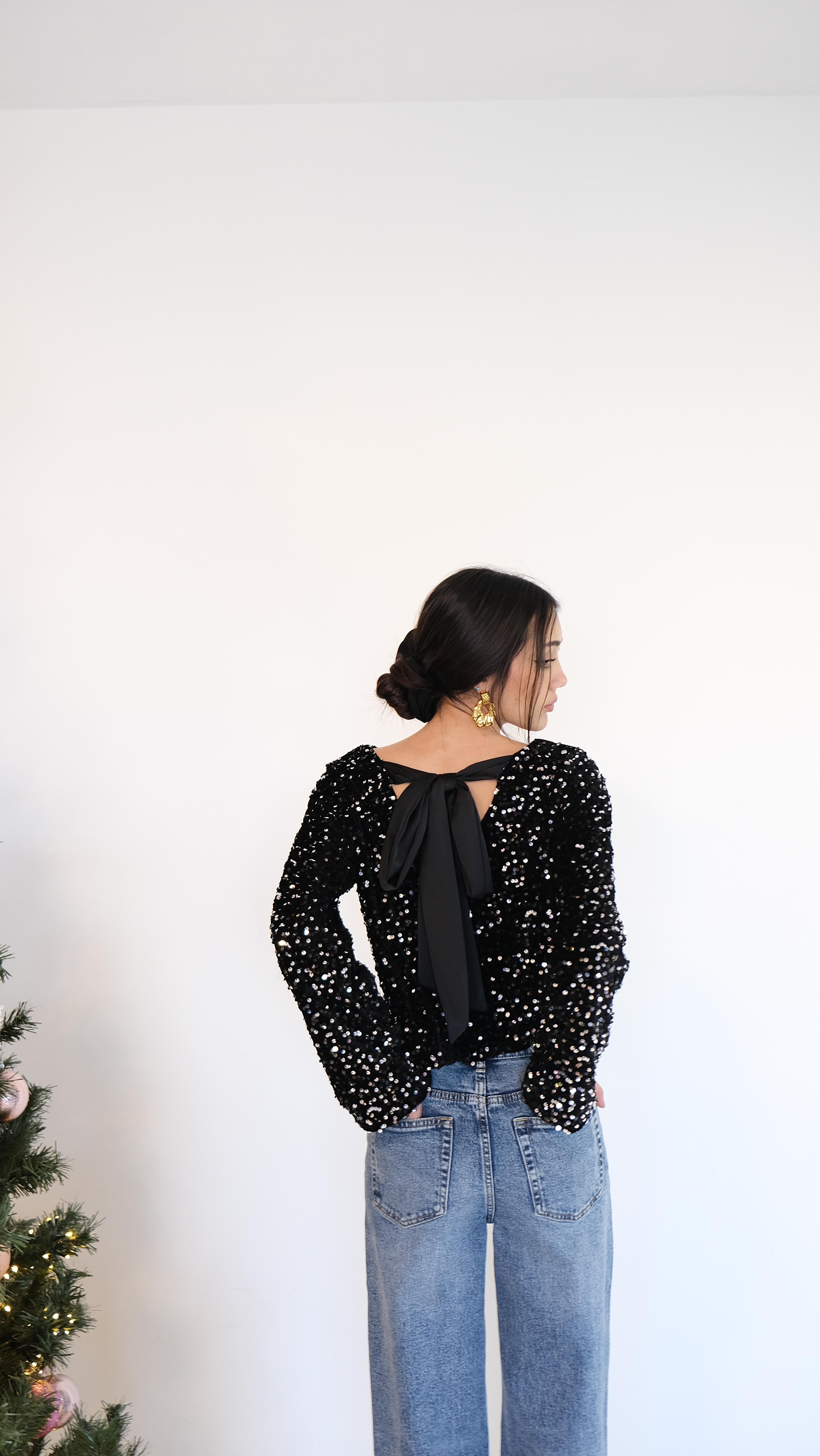 MAGLIA PAILLETTES 7865